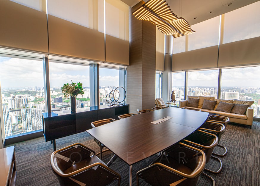 Wallich Residence boardroom