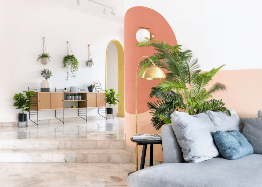 Peach Garden colour interior designer Terence Neo of EightyTwo