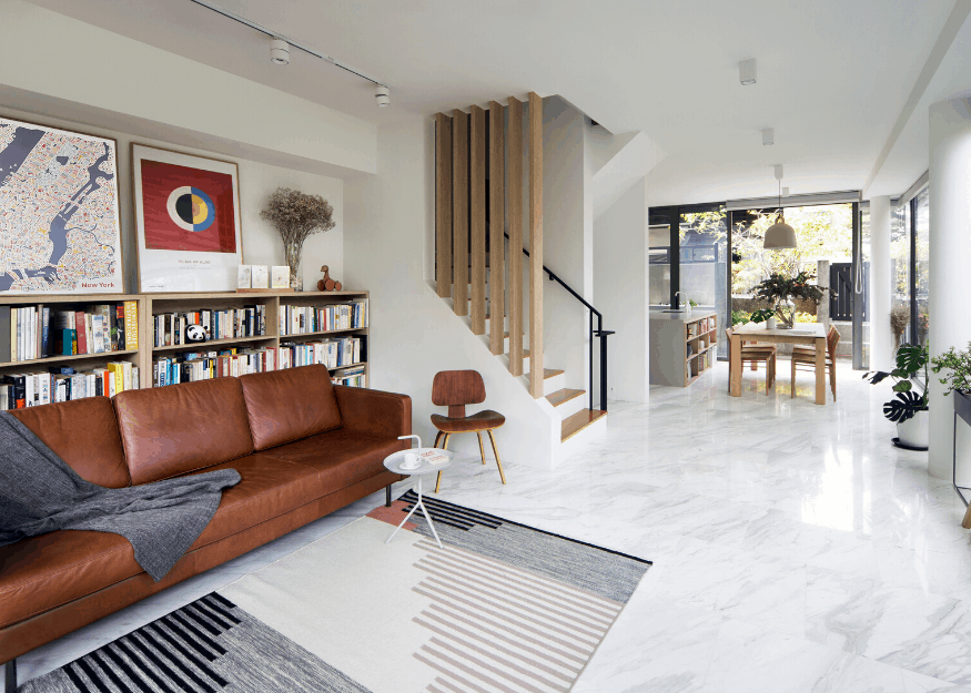 Watten Residence downstairs living interior designer Terence Neo of EightyTwo