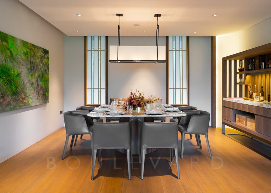 15 Holland Hill condo dining room