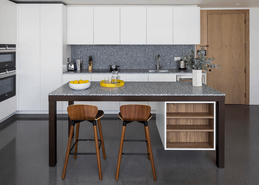 Stacey Leong Interiors Helios London flat kitchen