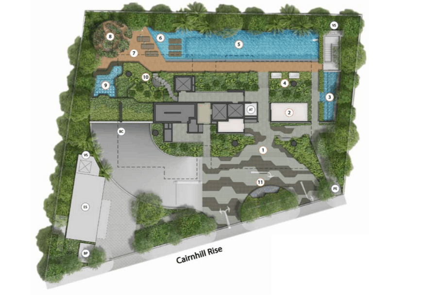 cairnhill 16 condo site plan