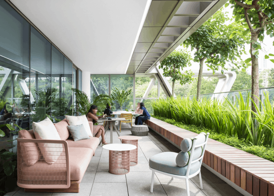 GSK Asia House Hassell Studio landscape architecture