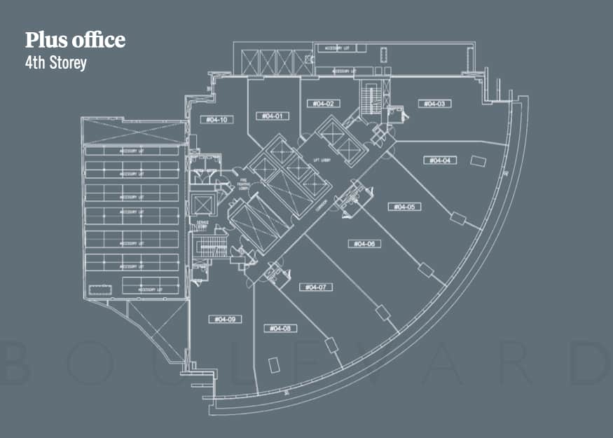PLUS office floorplan