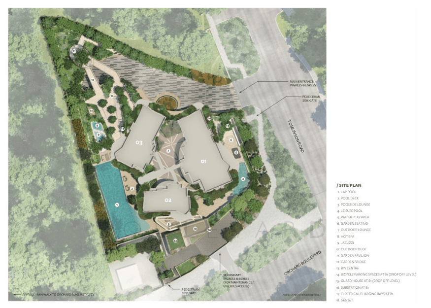 Park Nova siteplan