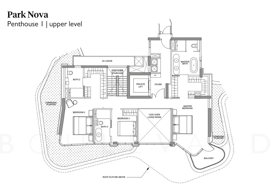 Park Nova floorplan penthouse