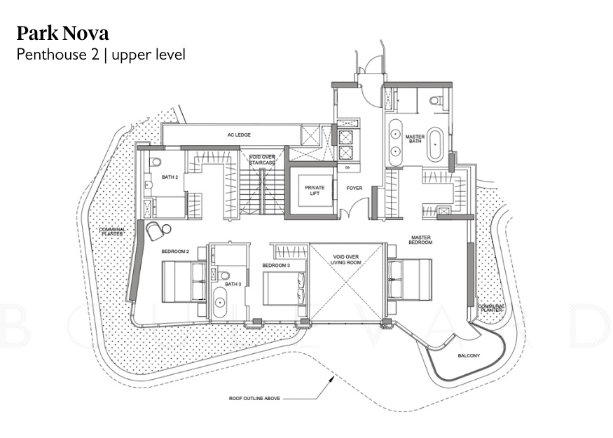 Park Nova floorplan penthouse