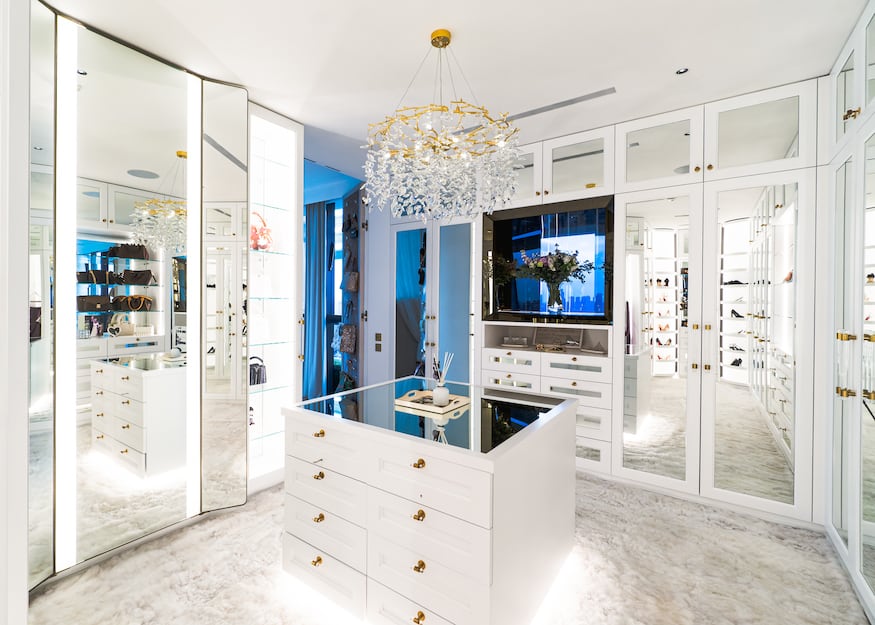 Elliot James interior design wardrobe