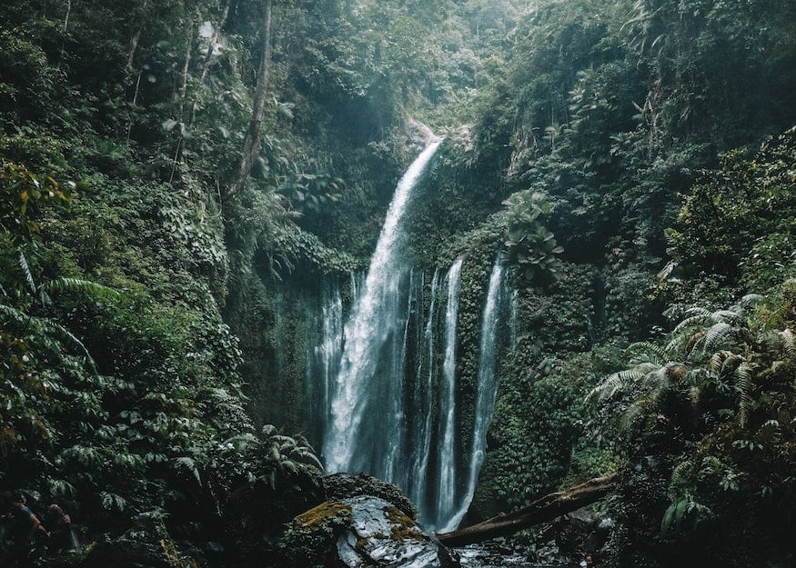Waterfalls in Lombok, Indonesia