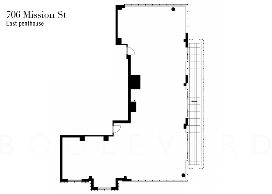 Four Seasons Residences San Francisco floorplan Tower East penthouse