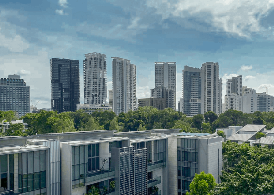 Nassim Park Residences penthouse views