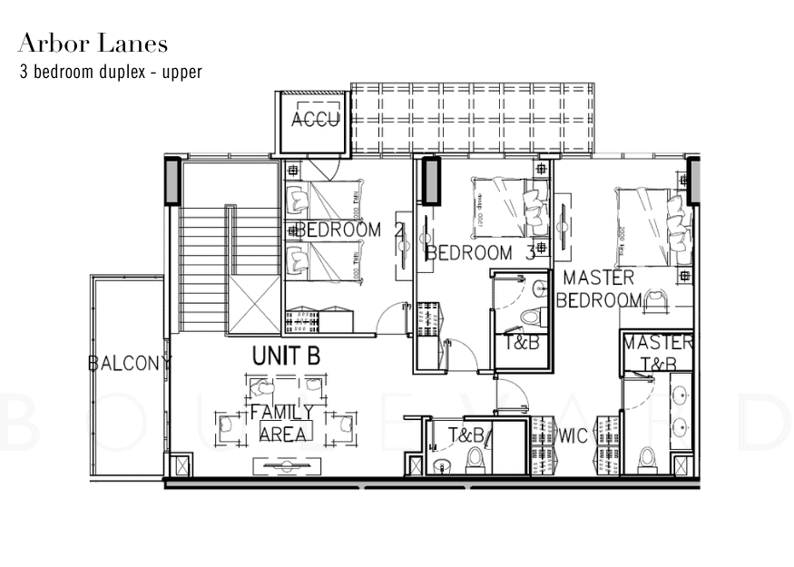 Arbor Lanes 3bedroom duplex upper