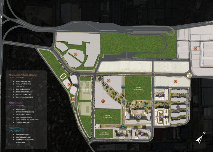 Arbor Lanes vicinity map