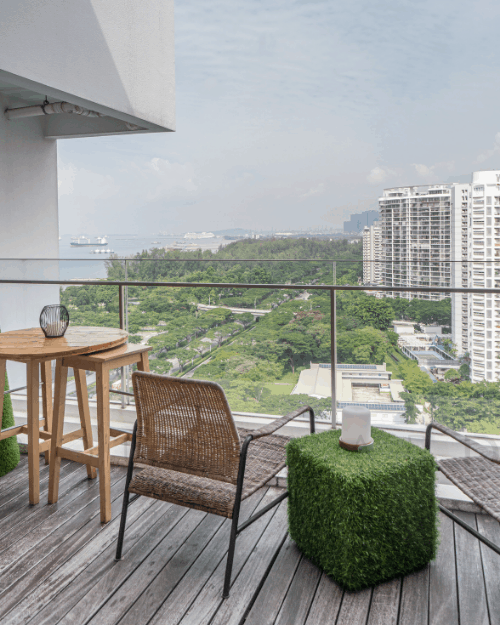 Silversea penthouse balcony