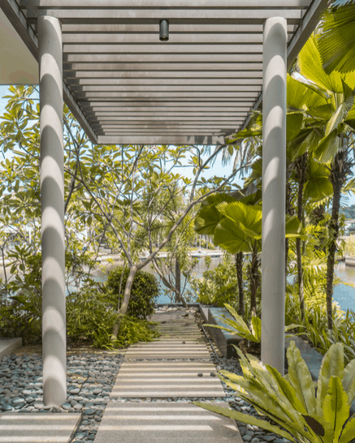 Coral Island Bungalow for sale patio