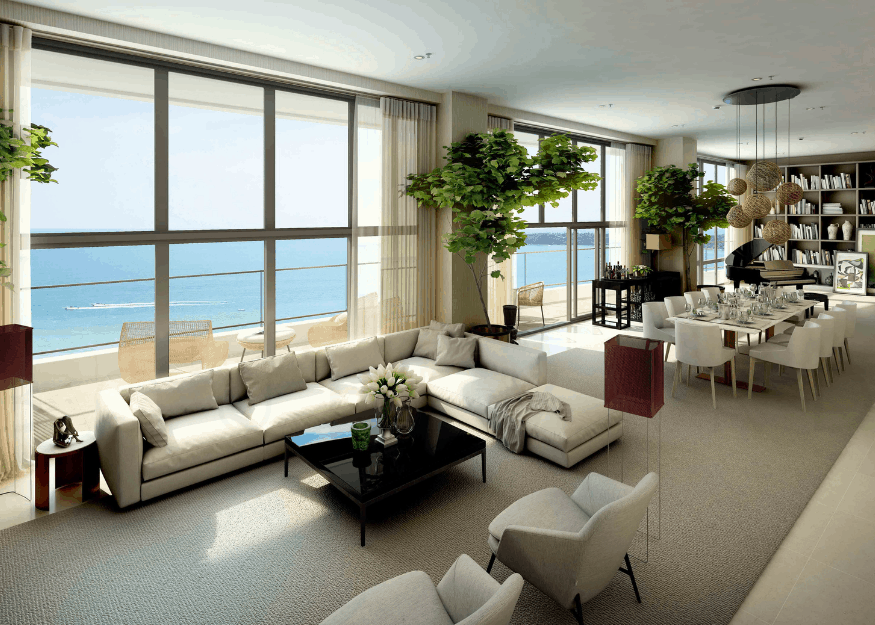 The Residences at Azuela Cove living