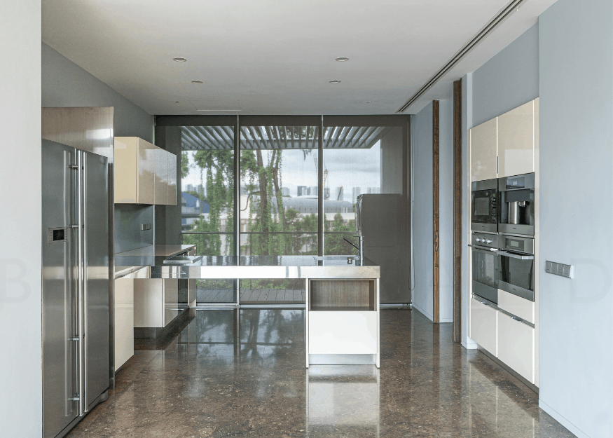 Nassim Park Residences penthouse kitchen