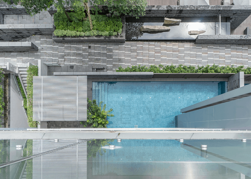 Nassim Park Residences penthouse pool