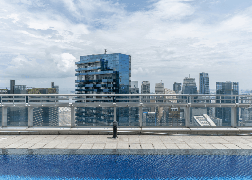 Sail Marina Bay penthouse pool