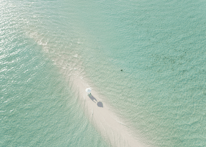 Soneva Jani Maldives sandbar