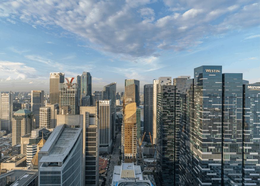 V On Shenton penthouse view
