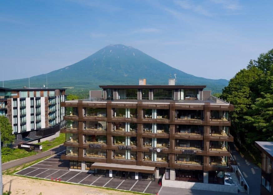 Aya Niseko ski resort facade