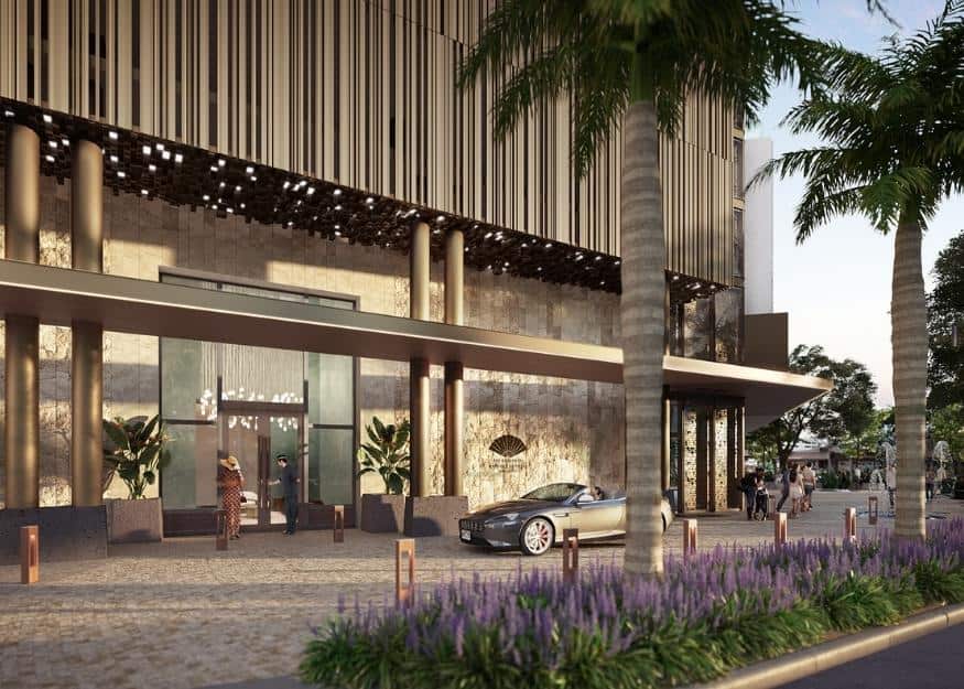 Mandarin Oriental Residences Honolulu residents entry