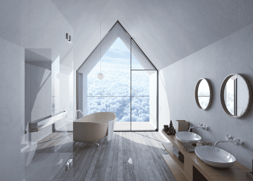 Matie Niseko 5br penthouse bathroom