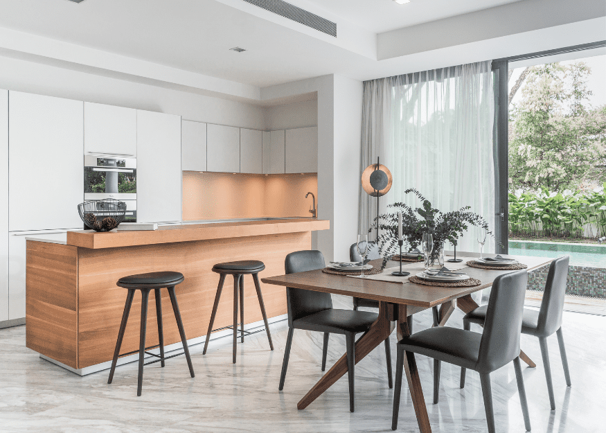 Oei Tiong Ham Park Residences dining