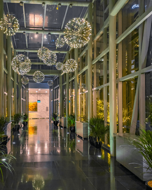 One Shenton condo hallway
