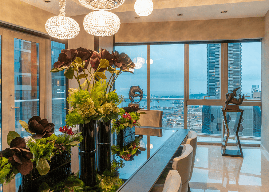 One Shenton penthouse dining