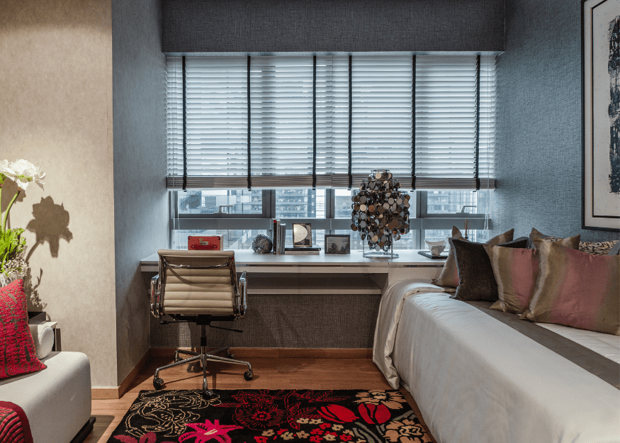 One Shenton penthouse master bedroom