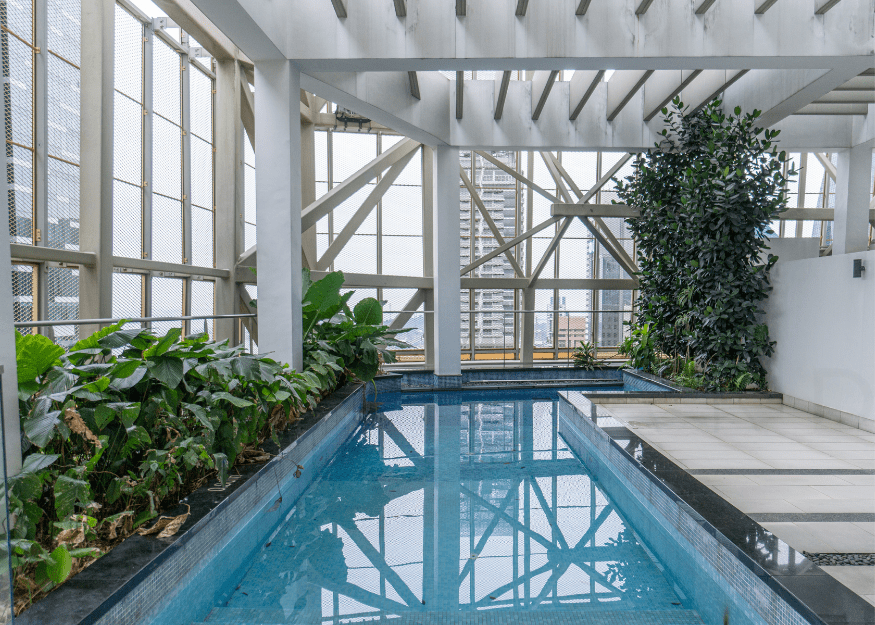 One Shenton penthouse pool