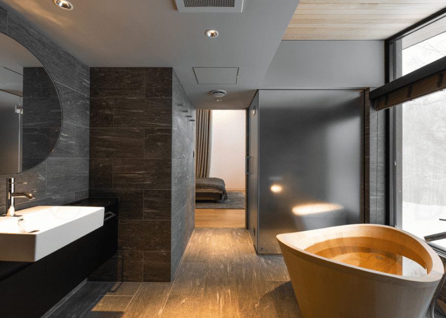 Hanaridge villa Niseko bathroom