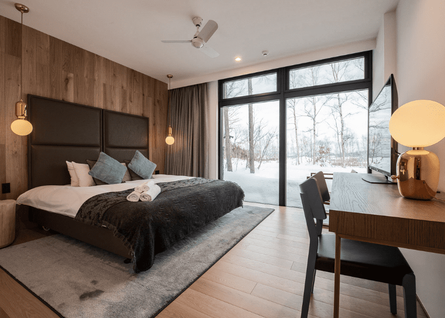 Hanaridge villa Niseko bedroom