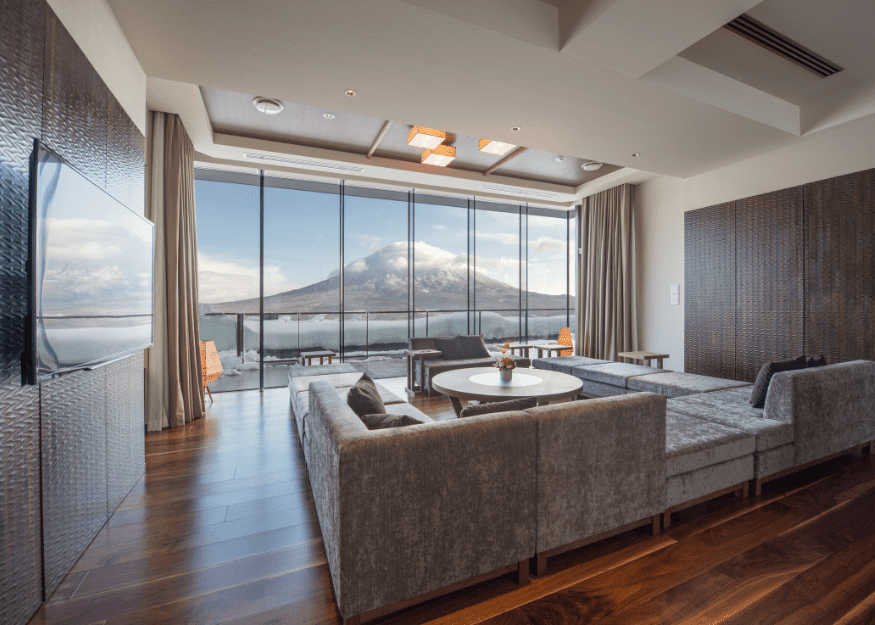 Ki Niseko Penthouse living