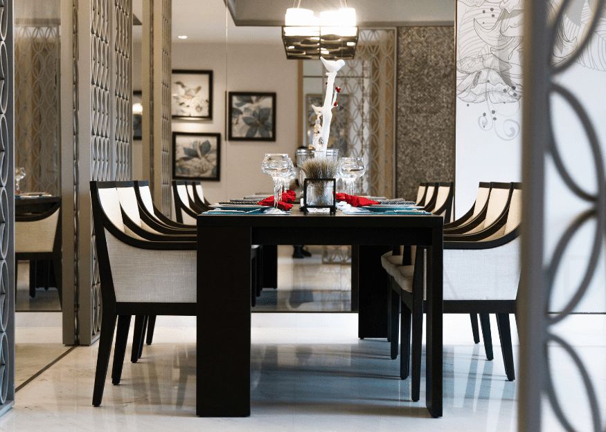 The Residences at W Singapore 4br dining