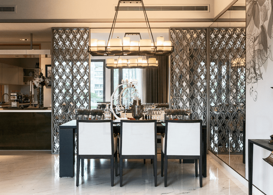 The Residences at W Singapore 4br dining