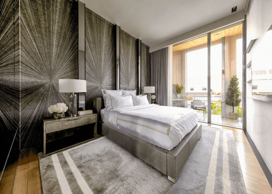 Cluny Park Residences penthouse bedroom