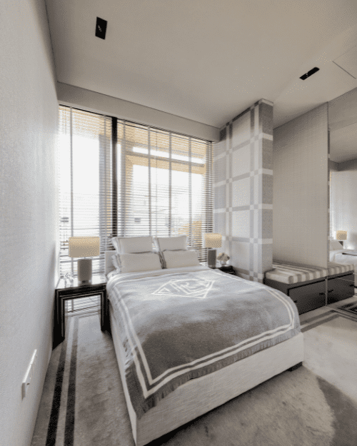 Cluny Park Residences penthouse bedroom
