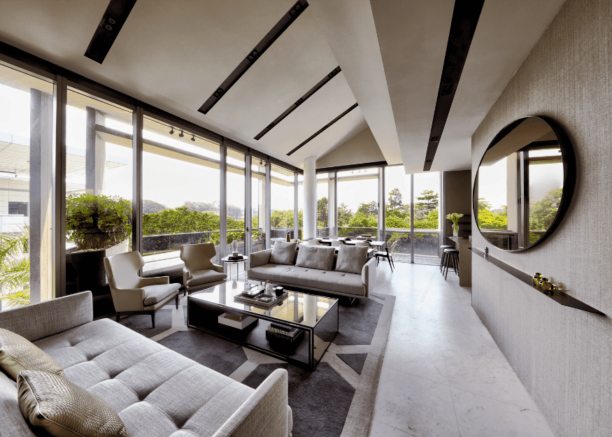 Cluny Park Residences penthouse living