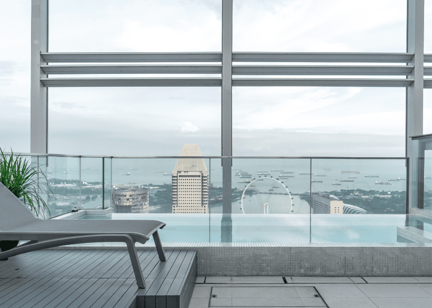 South Beach Residence penthouse pool