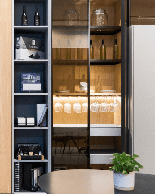 4Plus8 bespoke interiors wine cabinet