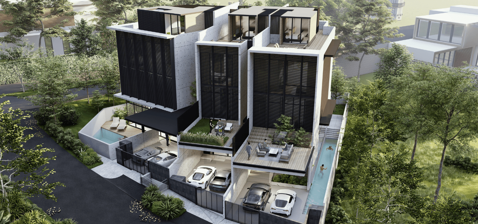 Watten Estate terrace house for sale Boulevard luxury property