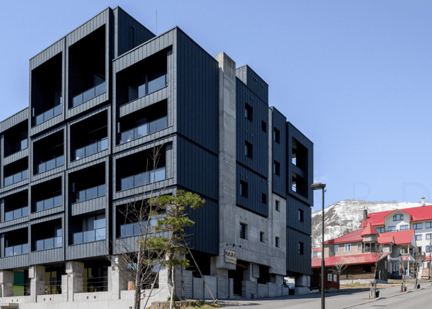 Suiboku Loft penthouse facade