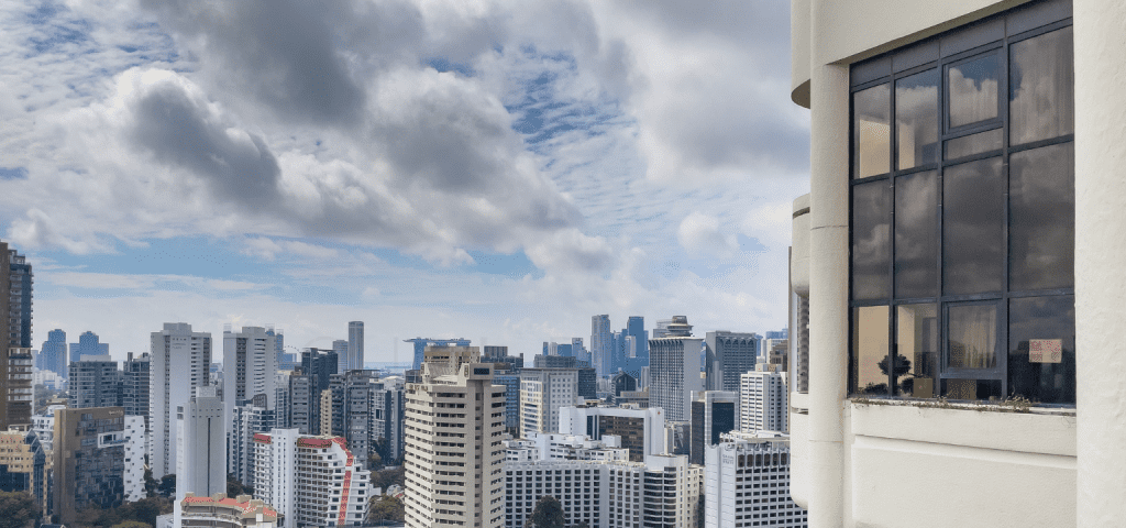 The Claymore penthouse views