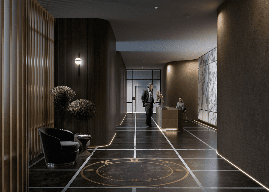 Akoya lobby