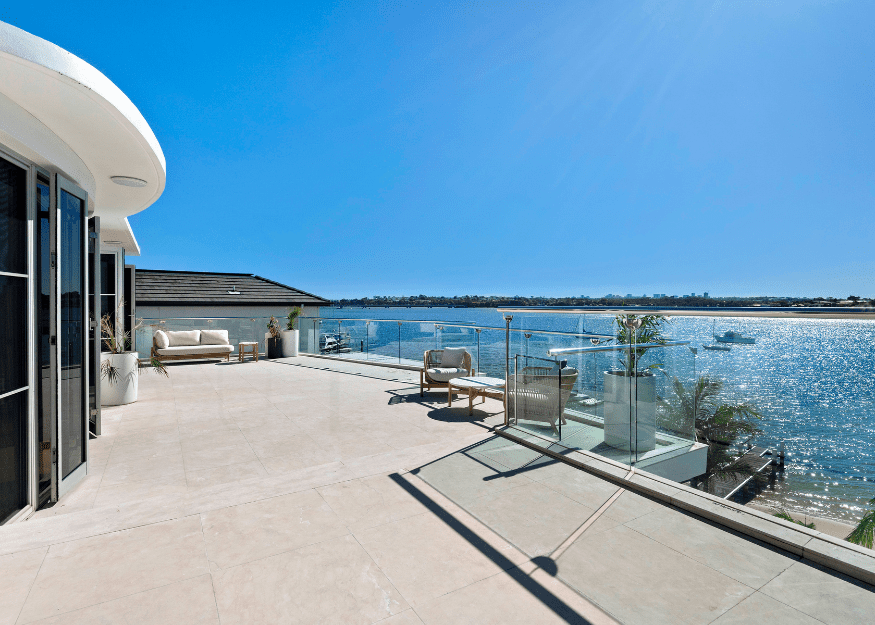 For sale Architectural, absolute waterfront home on Taren Point