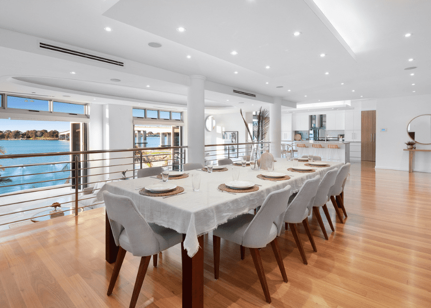 For sale Architectural, absolute waterfront home on Taren Point