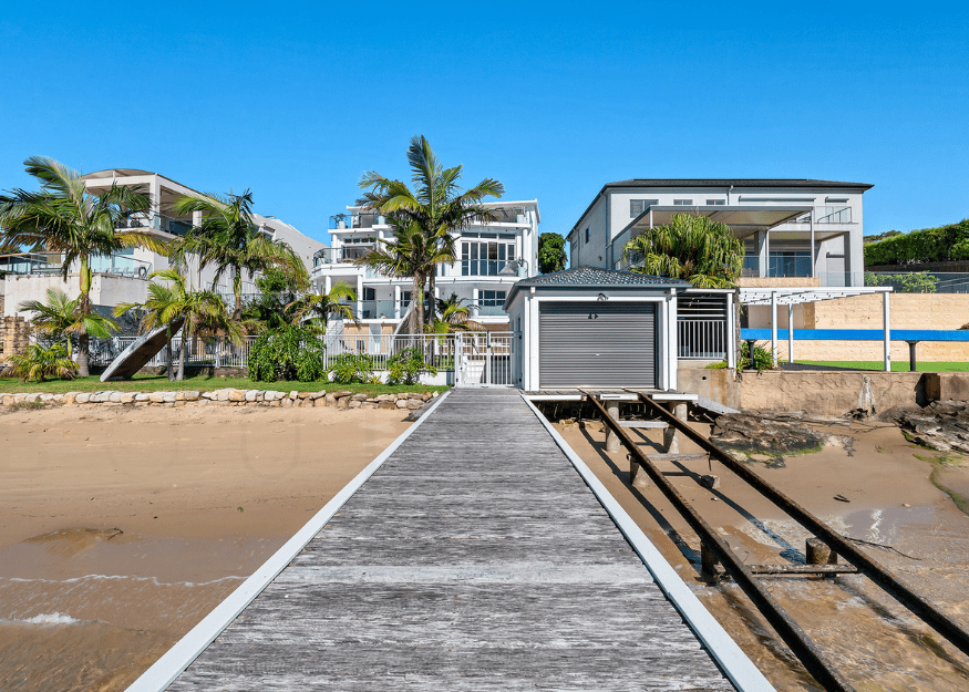 For sale Architectural, absolute waterfront home on Taren Point